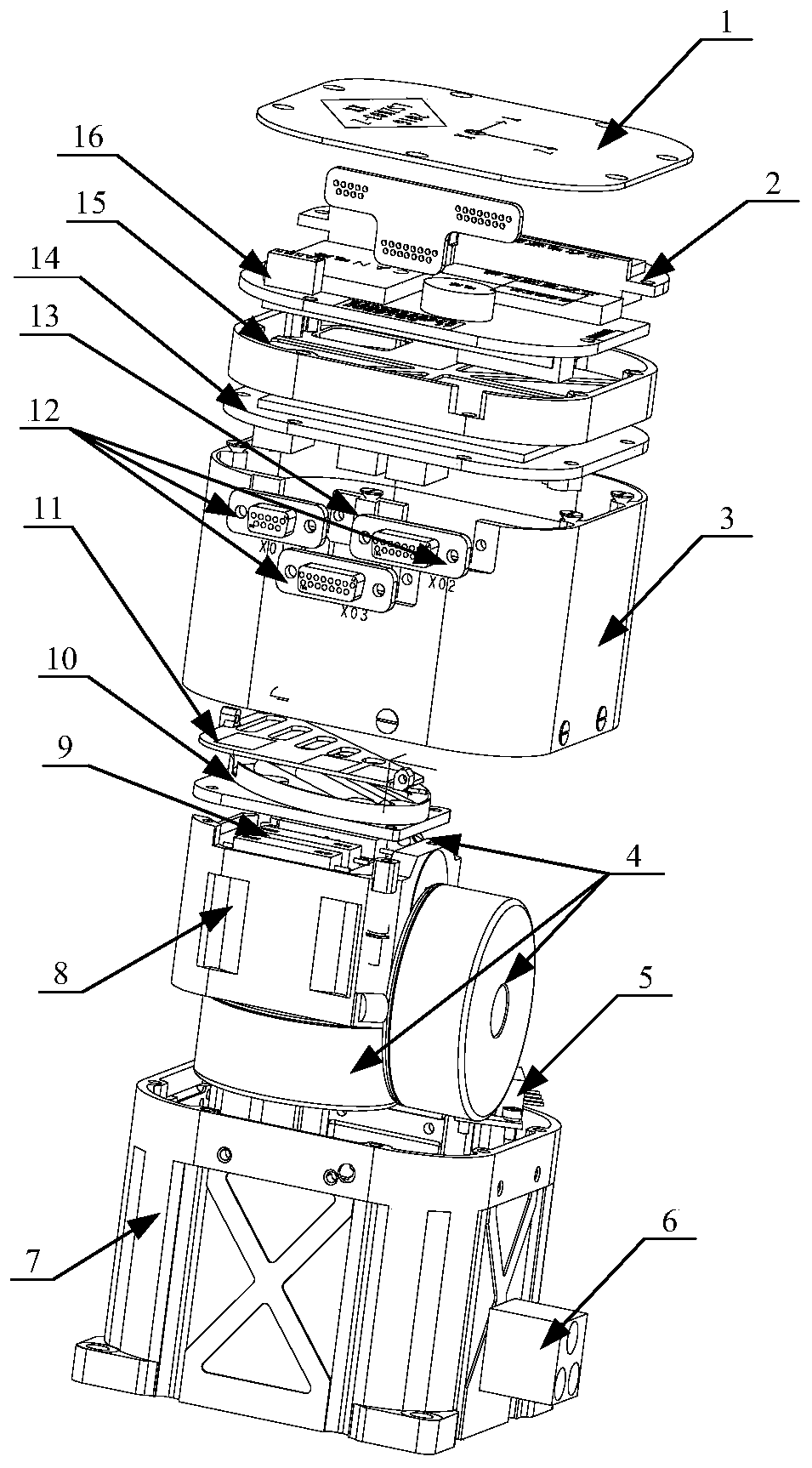 Miniature low-cost three-axis integrated fiber-optic gyroscope inertia measurement device