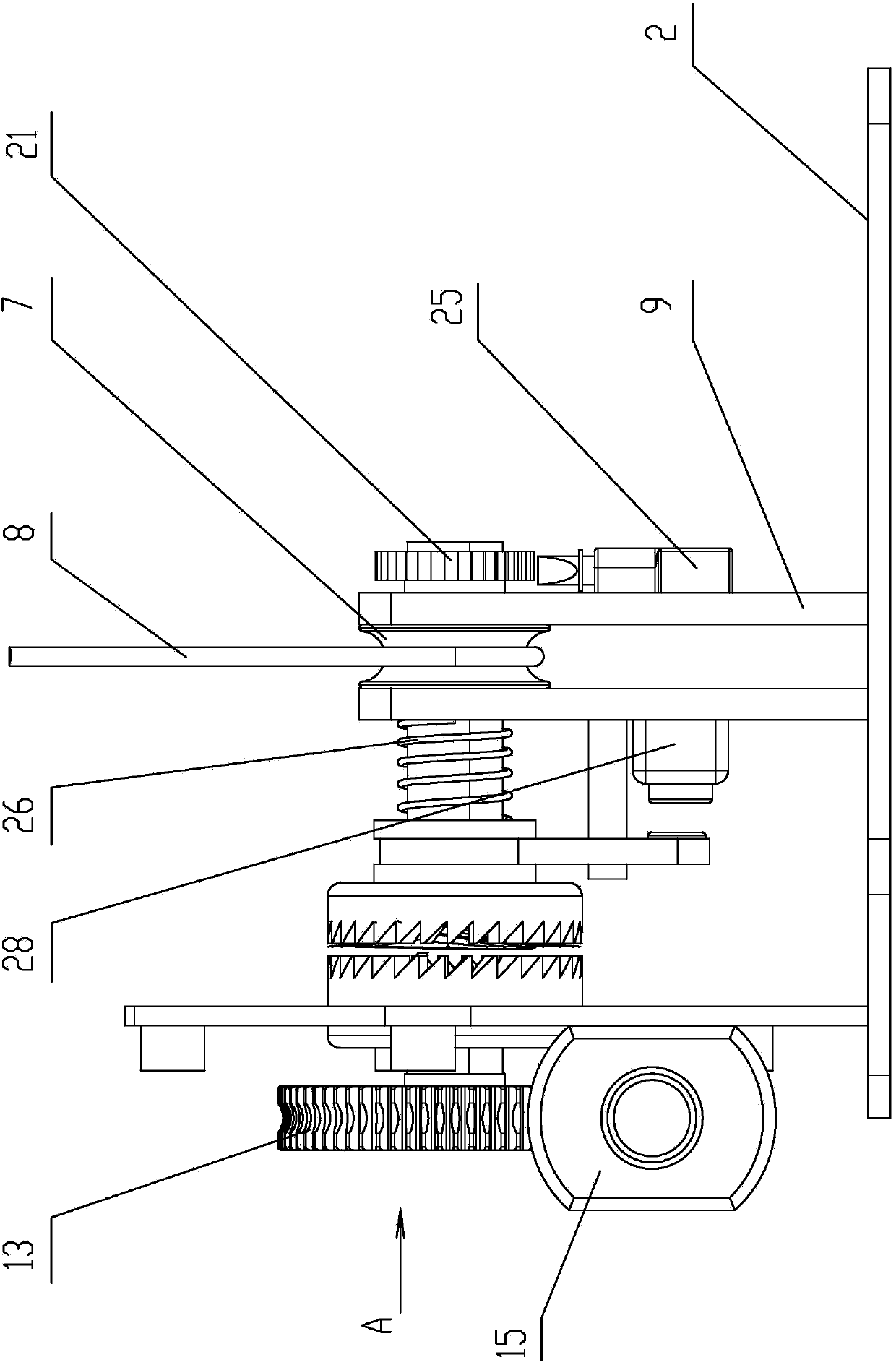 Continuous hopping robot with single leg and adjustable overhead postures