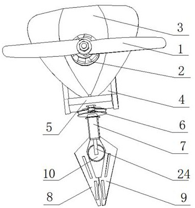 A small fruit-picking unmanned aerial vehicle and its working method