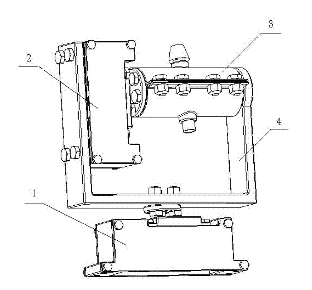 Two-degree freedom nozzle angle adjusting device