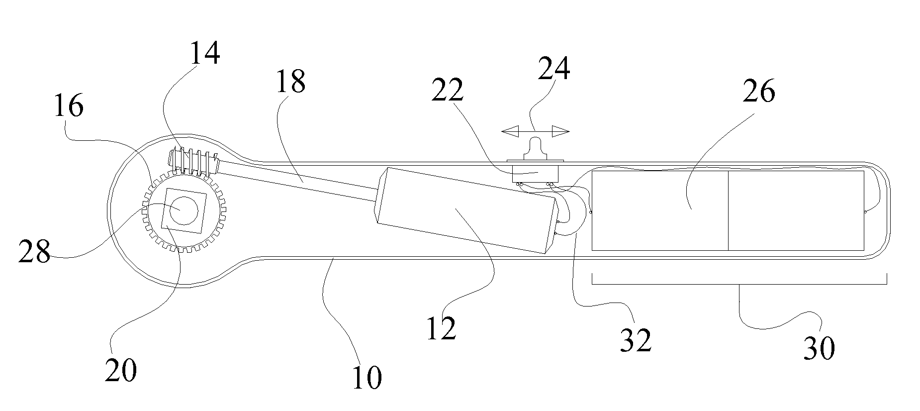 Zero Hysteresis Electric Ratchet Socket Driver