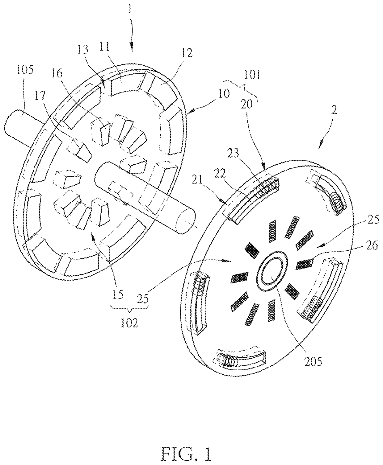 Coaxial electromagnetic apparatus