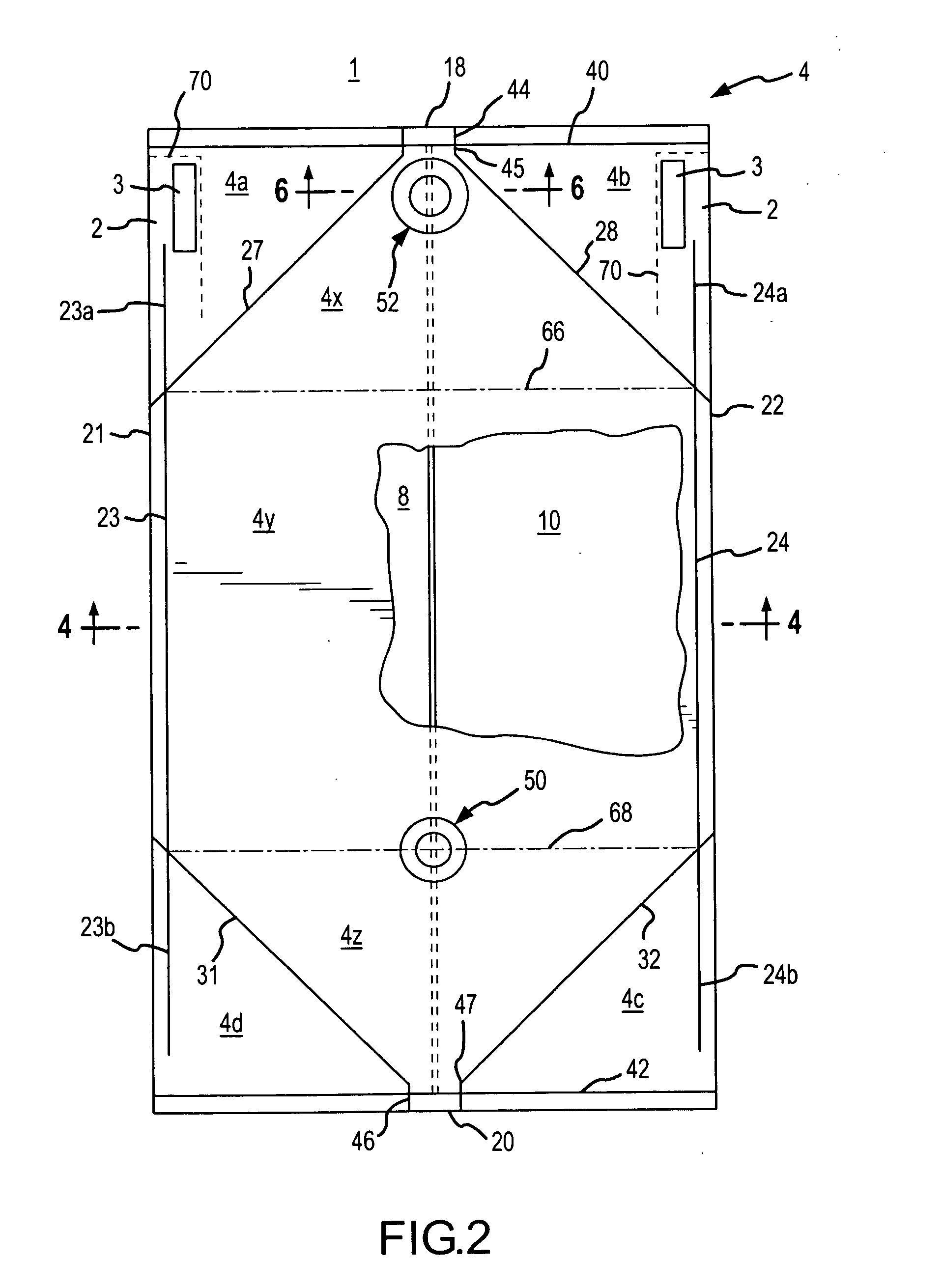 Flexible liner for FIBC or bag-in-box container systems