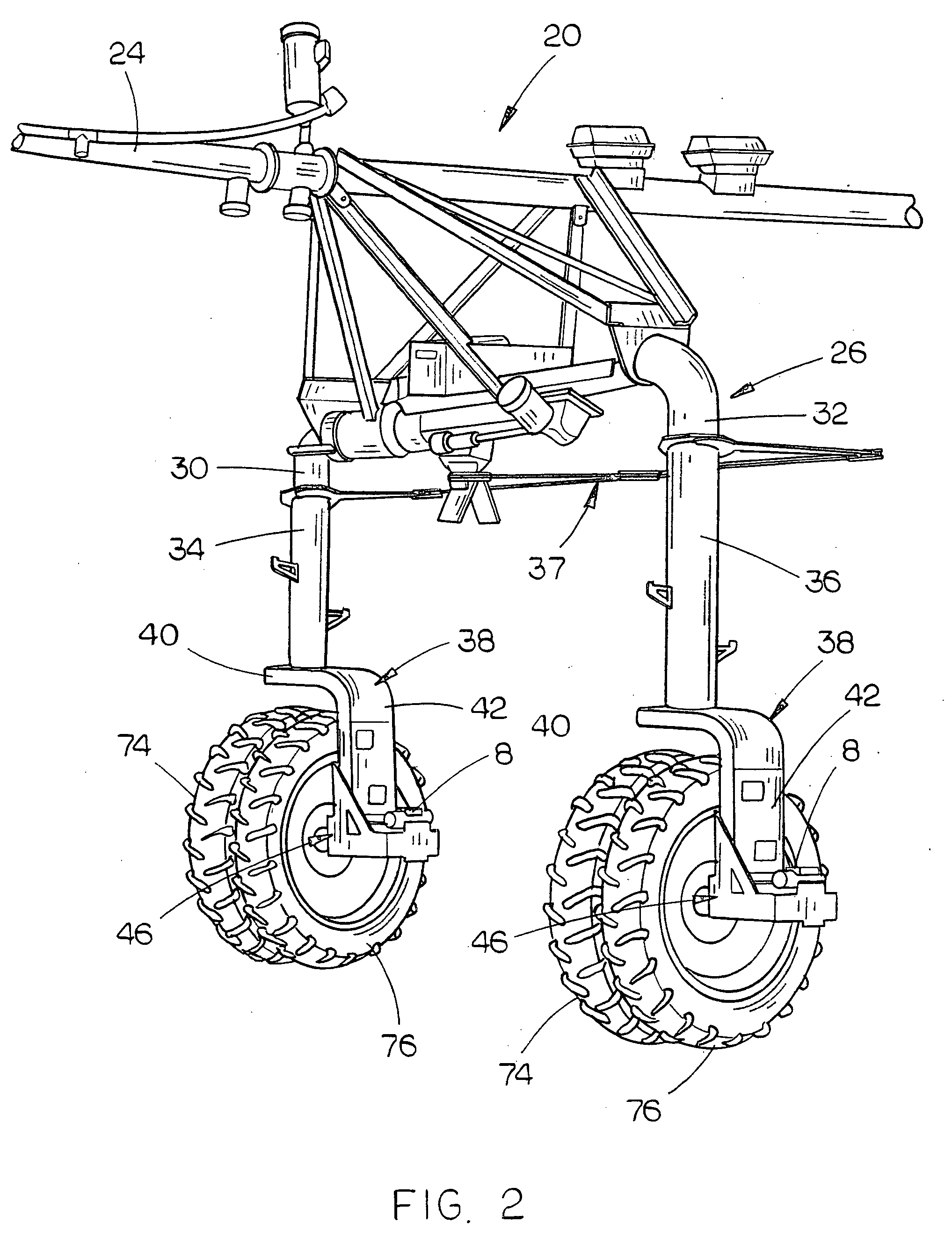 Flotation drive assembly for mechanized irrigation systems