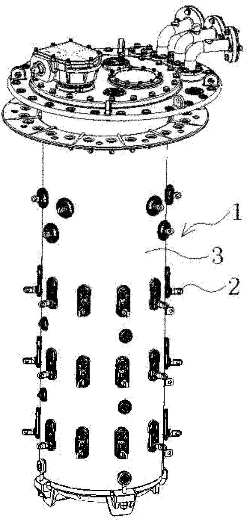 Composite vacuum on-load tap-changer with external selector