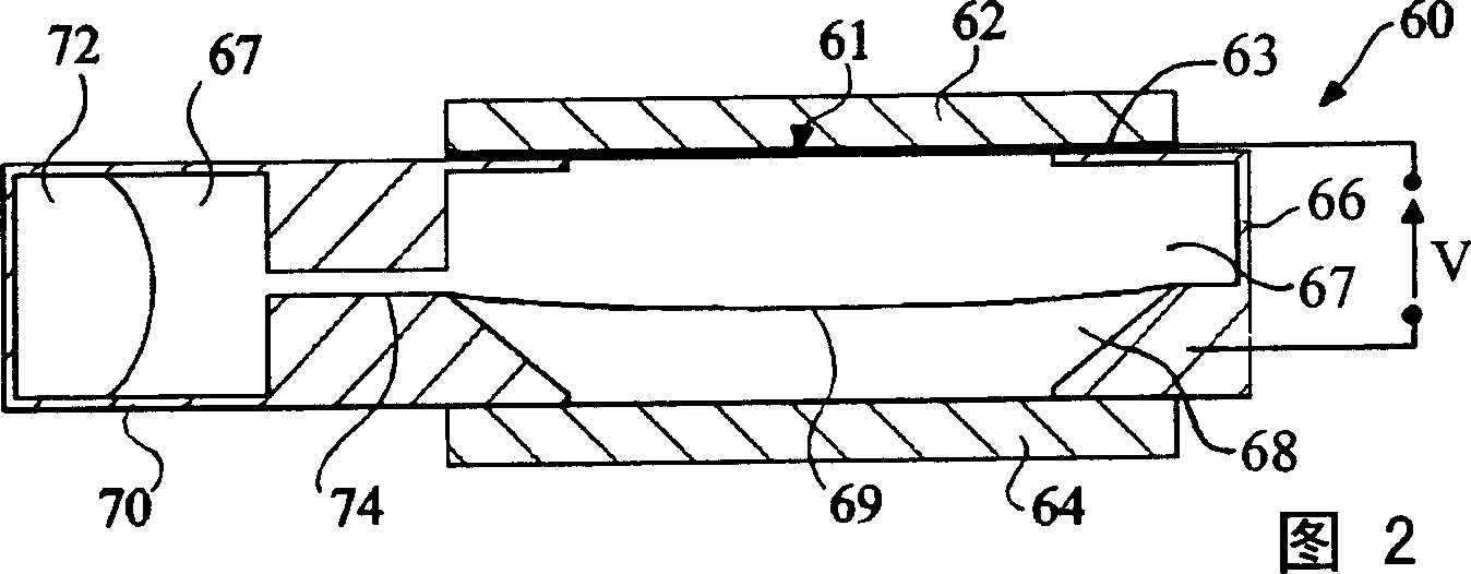 Variable-focus lens and method of manufacturing the same