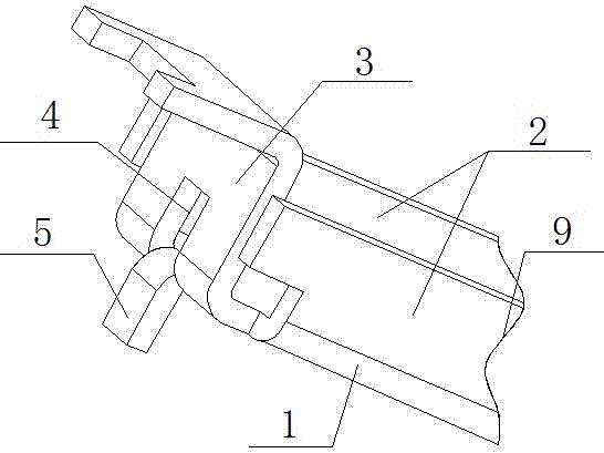 Belt disengagement prevention radiator guard board and radiator core