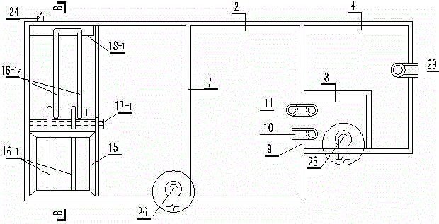 Oil-water separation method and oil-water separation device