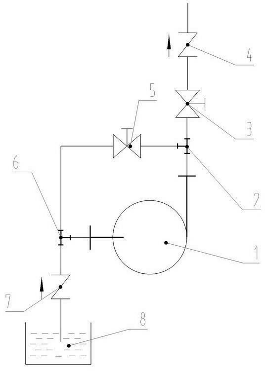 Flow regulating device for backflow type centrifugal water pump