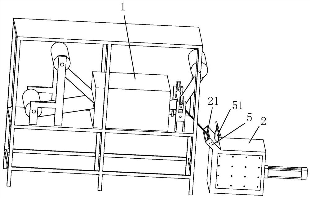 A paper laminating machine