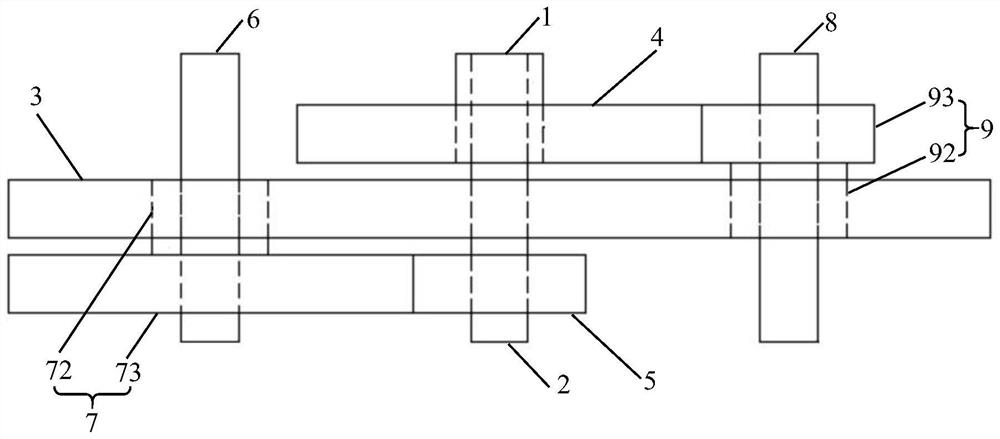 Gear ring power output device of rotary opposed piston engine