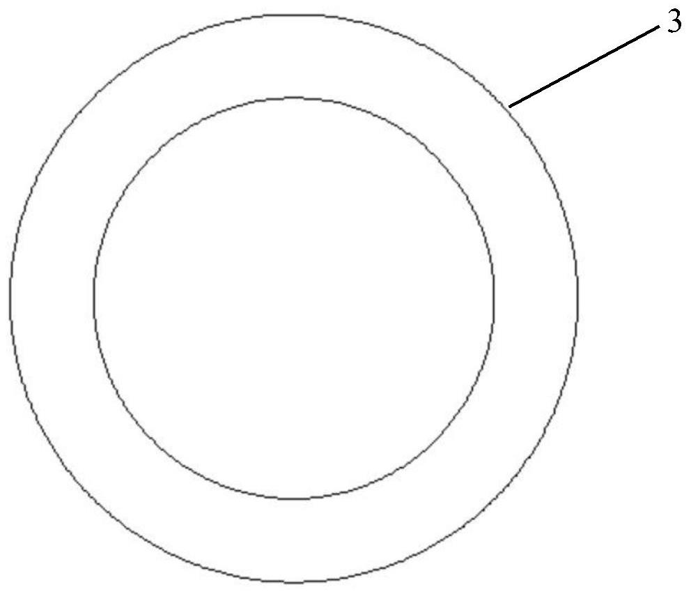 Gear ring power output device of rotary opposed piston engine