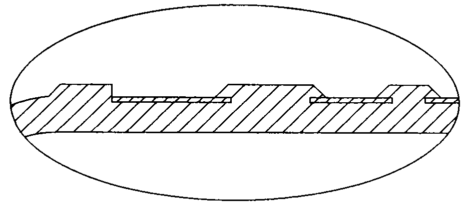 Method for manufacturing aluminum pot used by special mold for gravity cast energy-saving aluminum pot