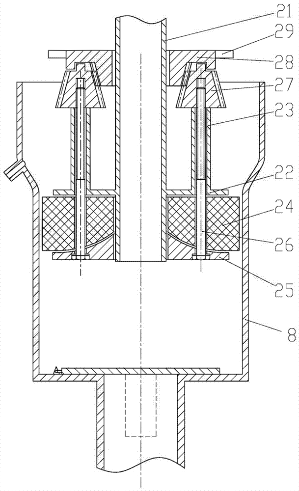 Water sample collection system and water sample collection method for sampling from pressurized wells