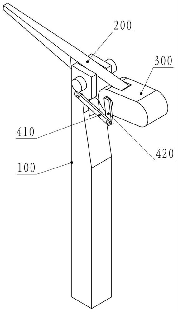 Mobile contact line supporting device and mobile contact network system