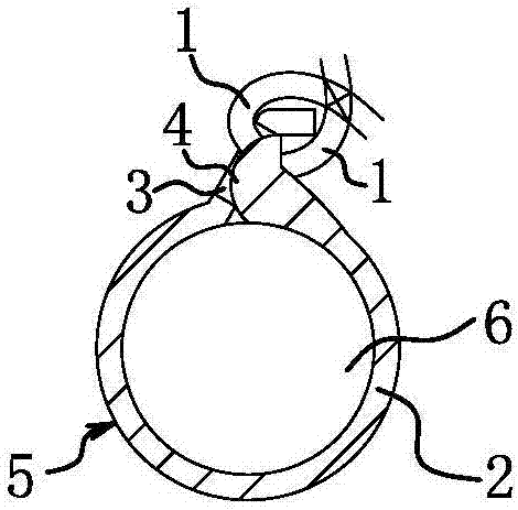 Blood vessel flow rate constraint wire and use method of blood vessel flow rate constraint wire