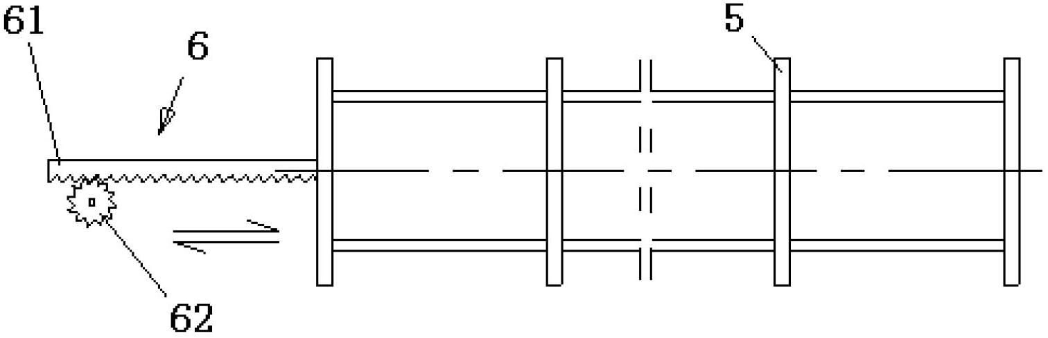 Scraper type floor dung clearing system and construction method thereof