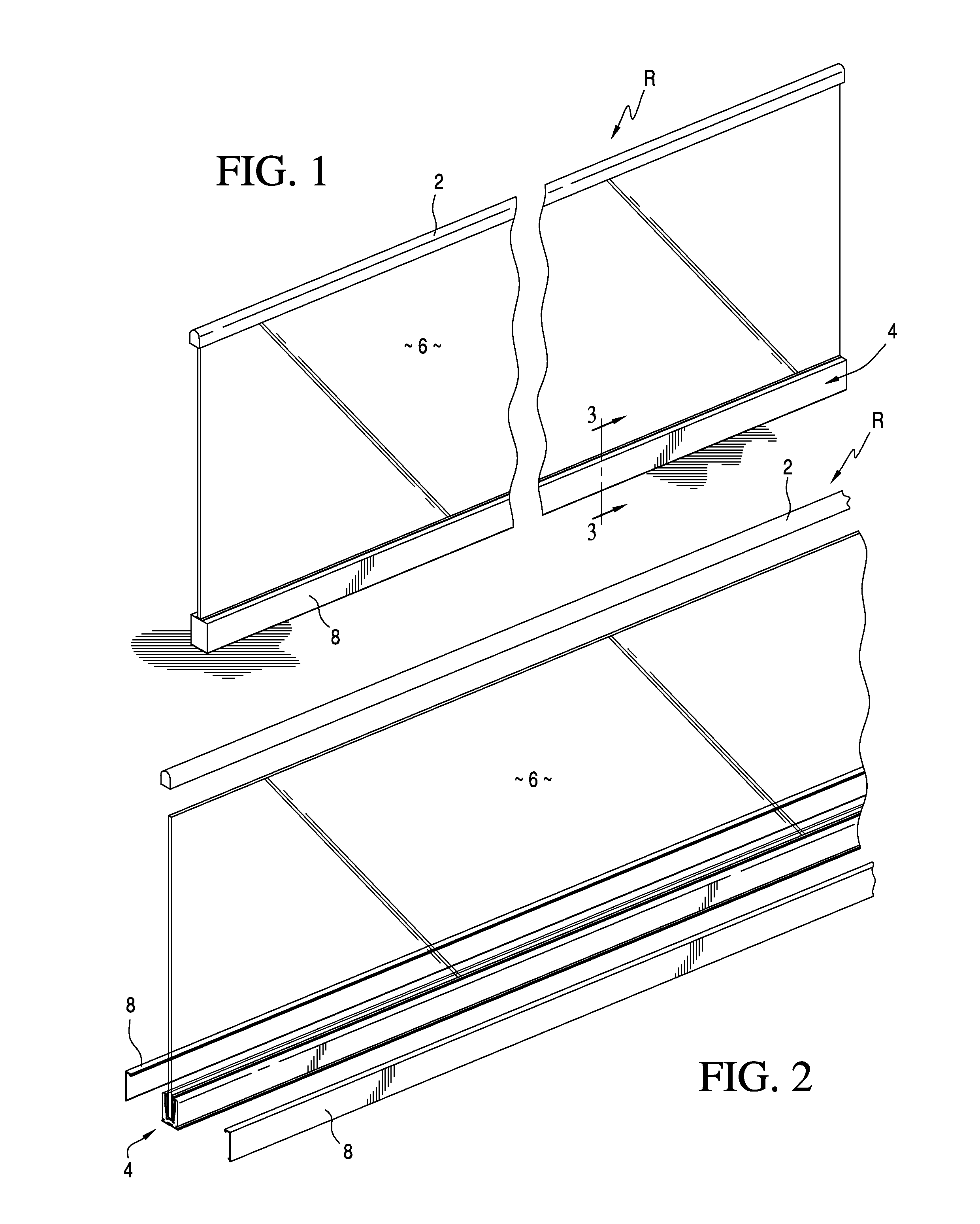 Hinged Glass Handrail Sill