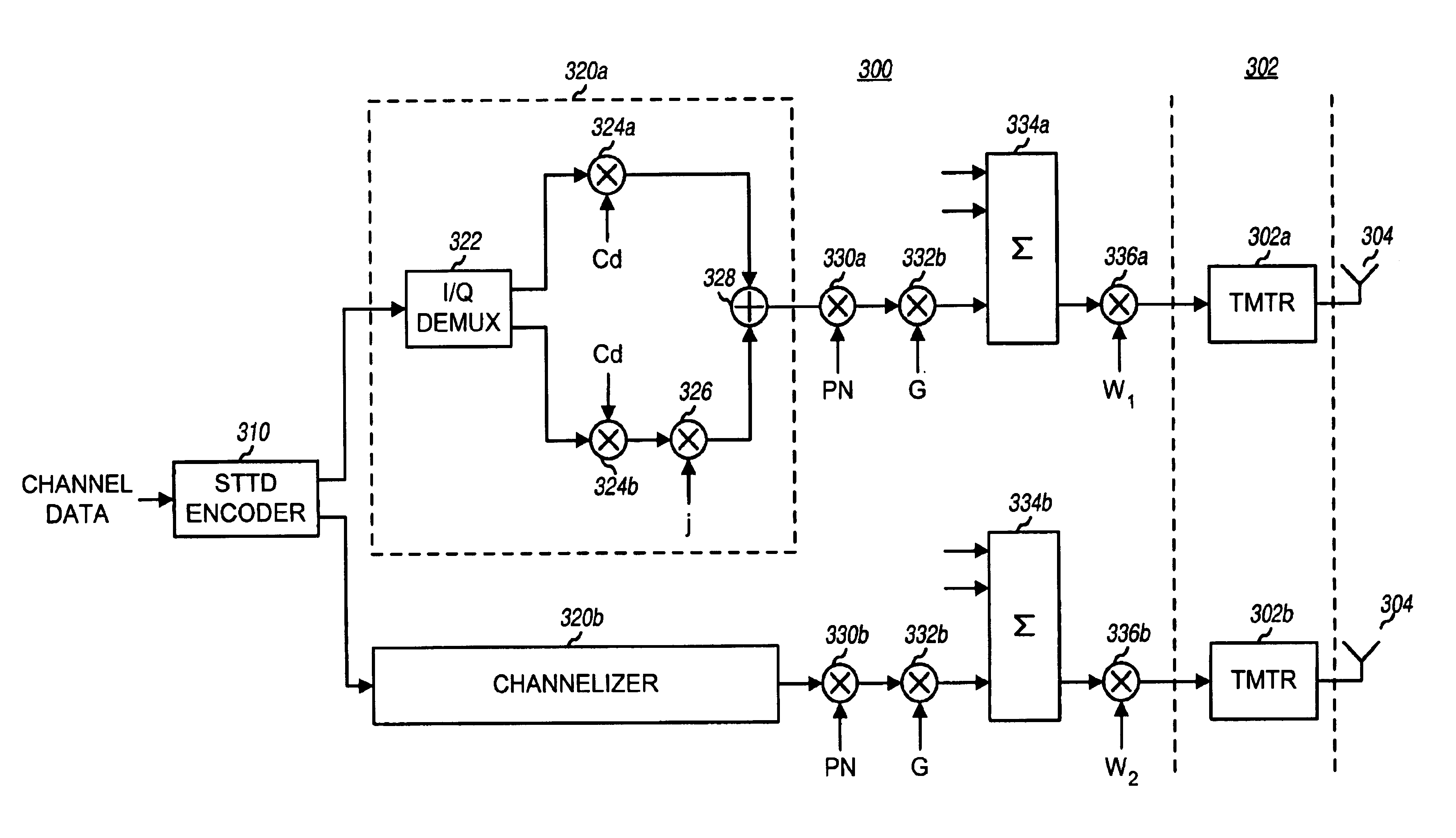 Method and apparatus for processing a physical channel with partial transport format information