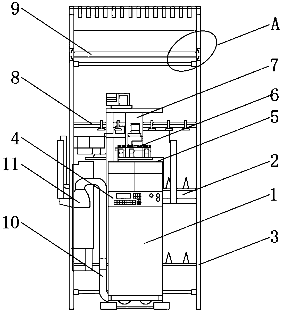 Full-computer hosiery knitter