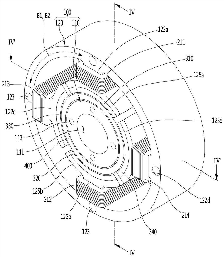 Transverse flux reciprocating motor and reciprocating compressor including the transverse flux reciprocating motor