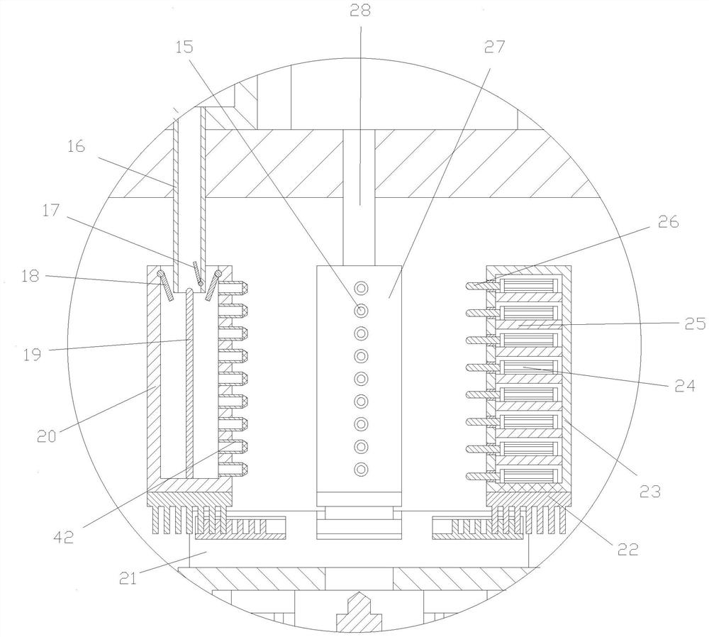 A high-hardness raw ore stripping type automatic crushing device and its application method