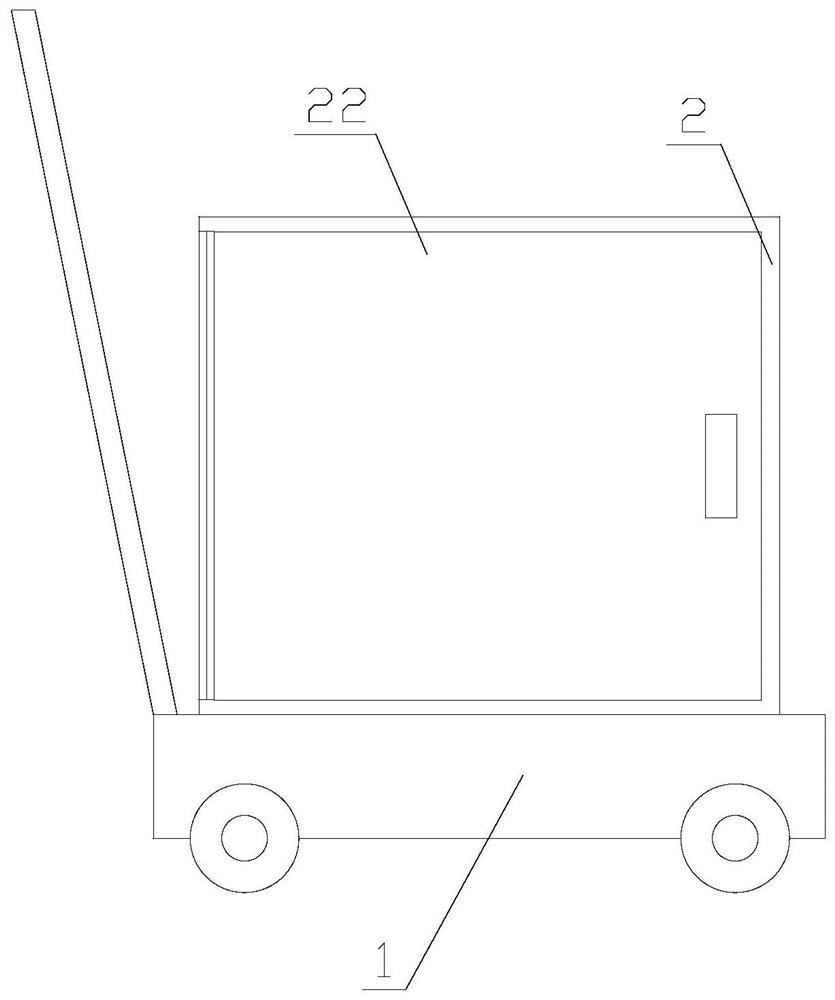 Movable flange end face turning device