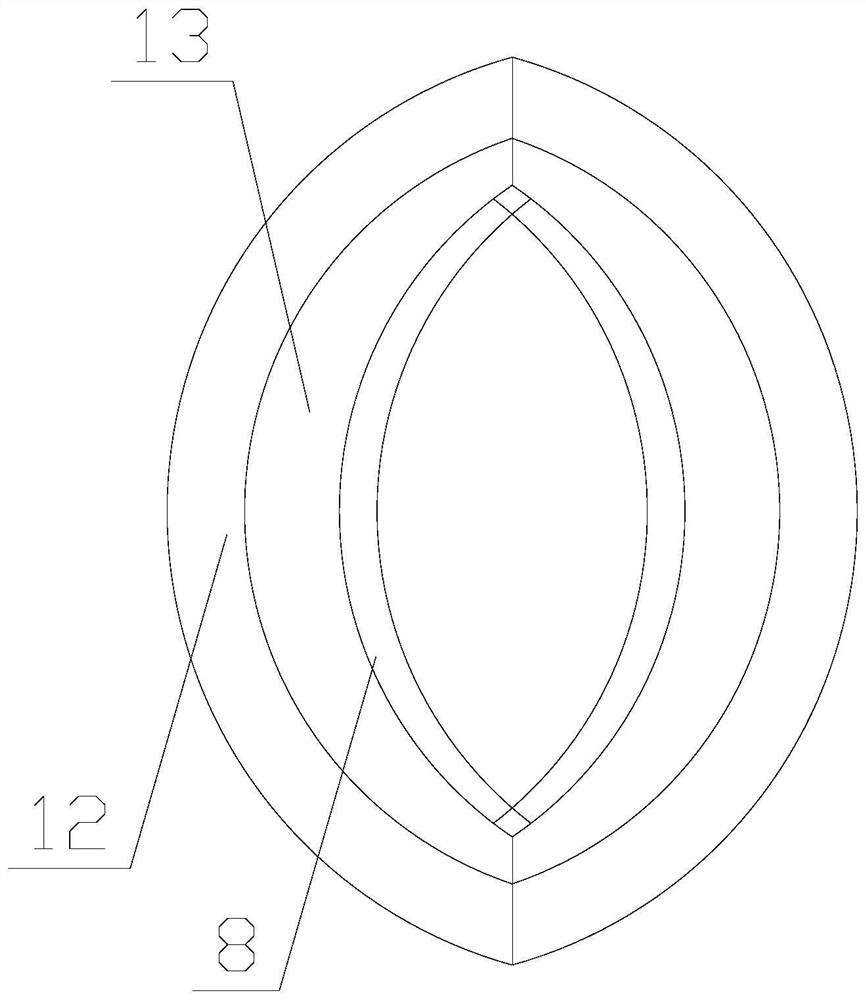 Movable flange end face turning device