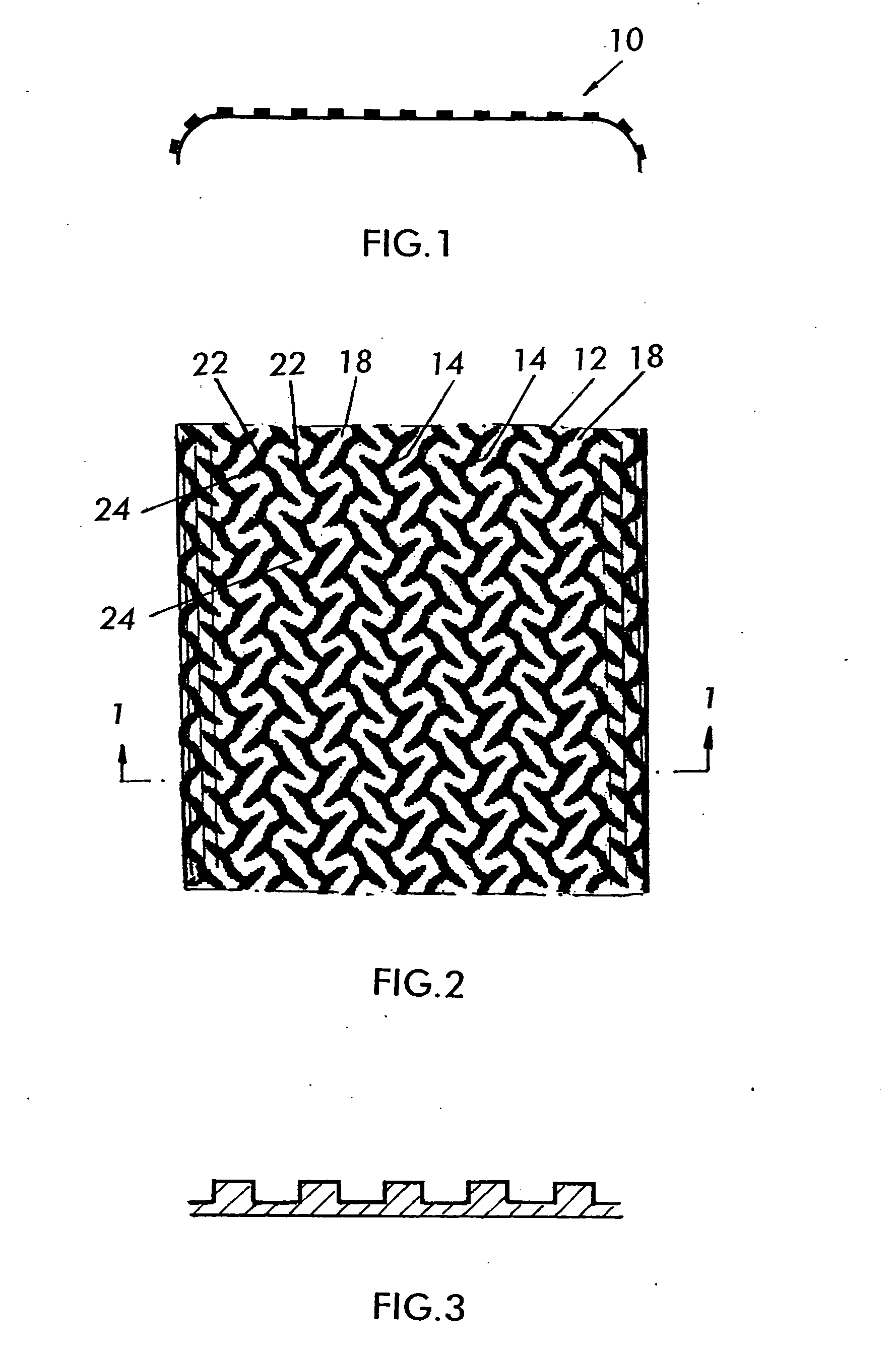 Micropattern grip surface