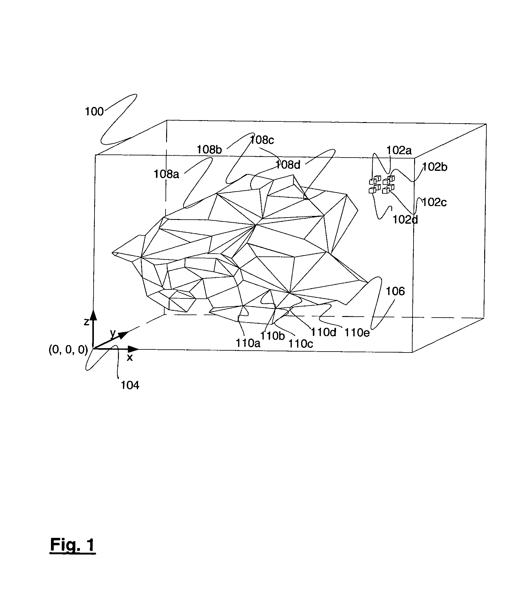 System and method for applying accurate three-dimensional volume textures to arbitrary triangulated surfaces