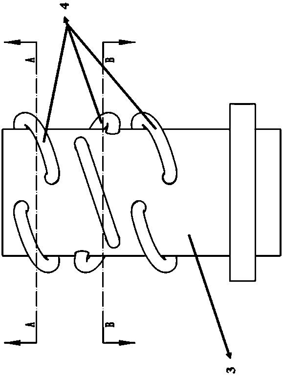 Spiral spring type socket