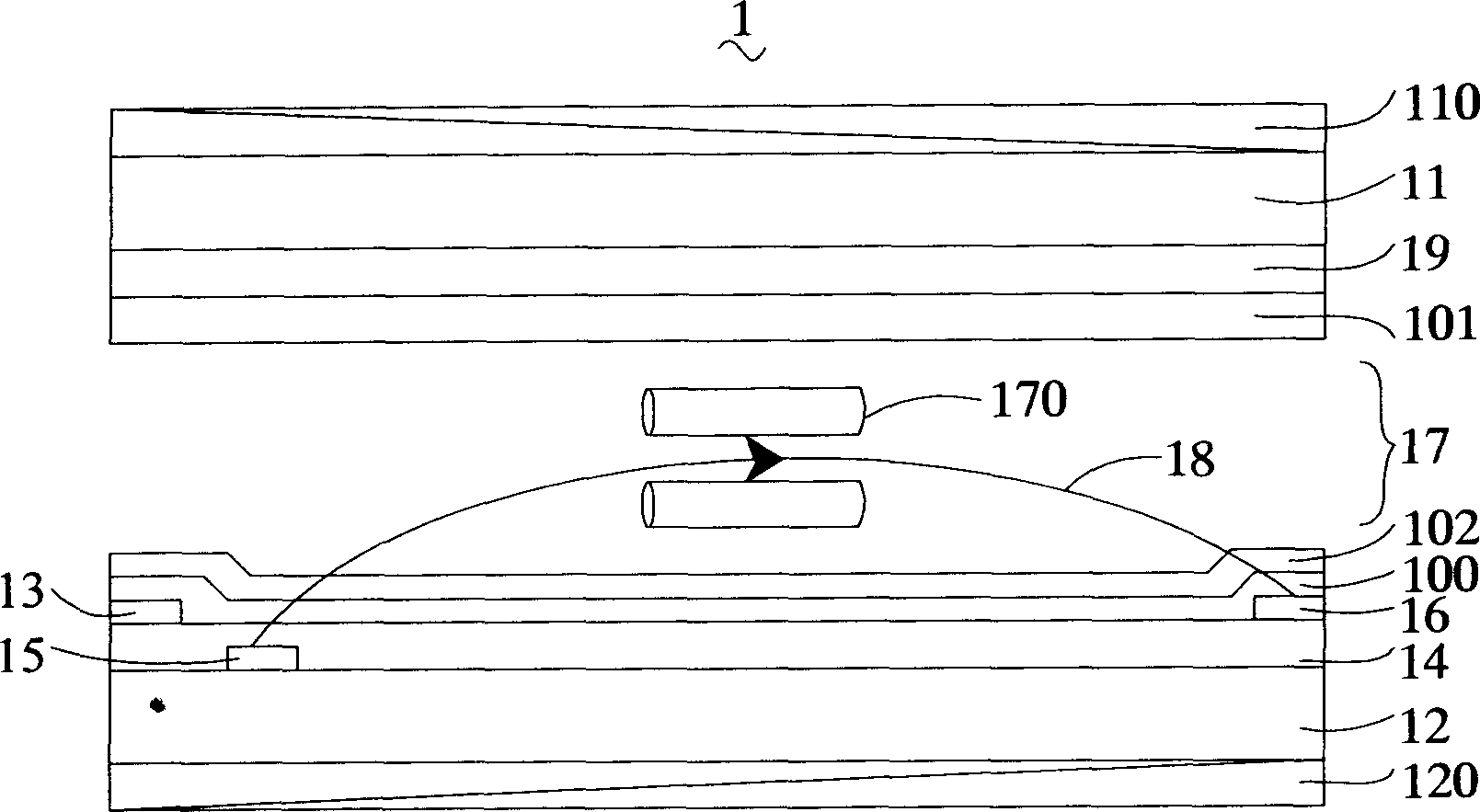 Active matrix liquid-crystal displaying devices