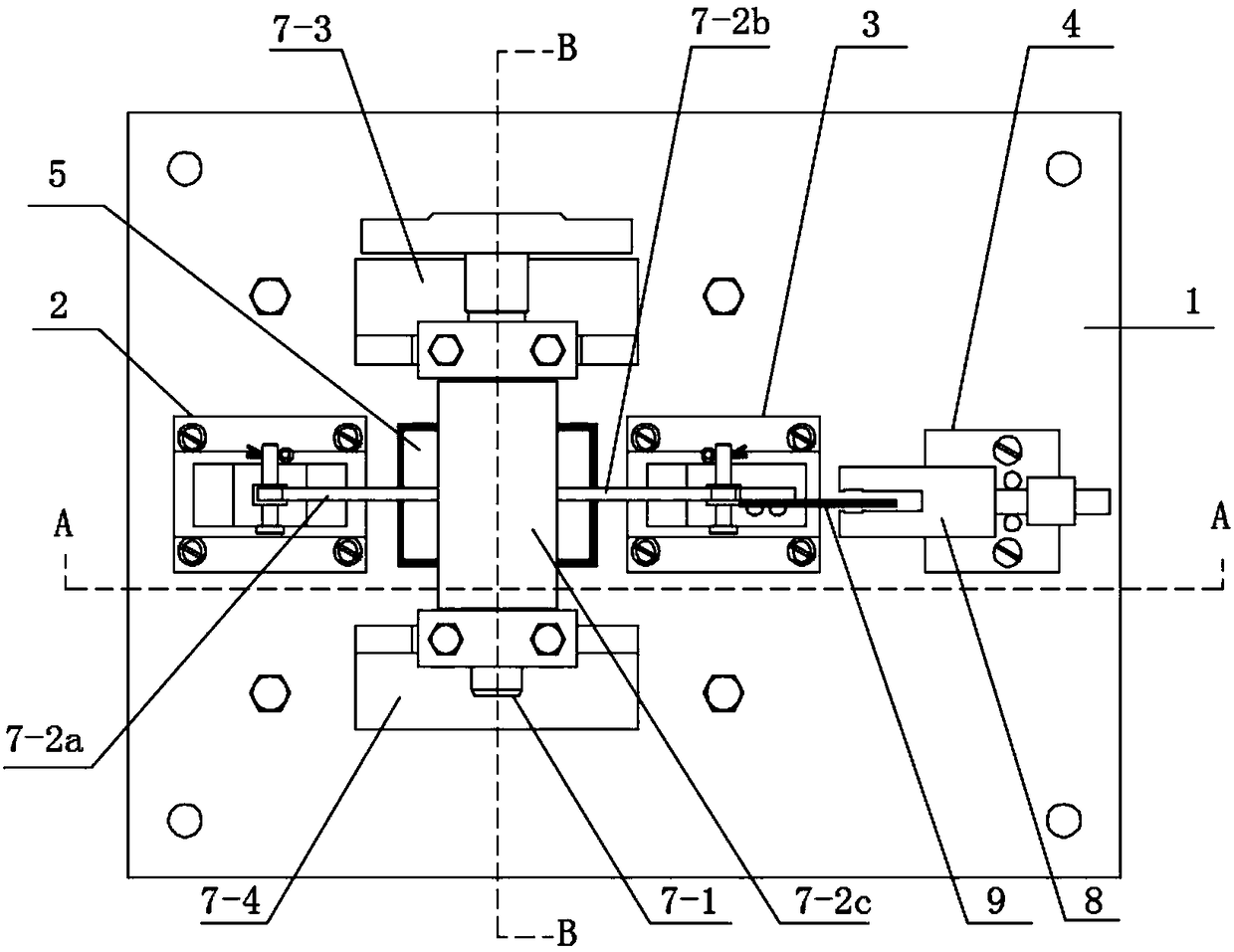 Micro-liquid-flow electromagnetic commutator