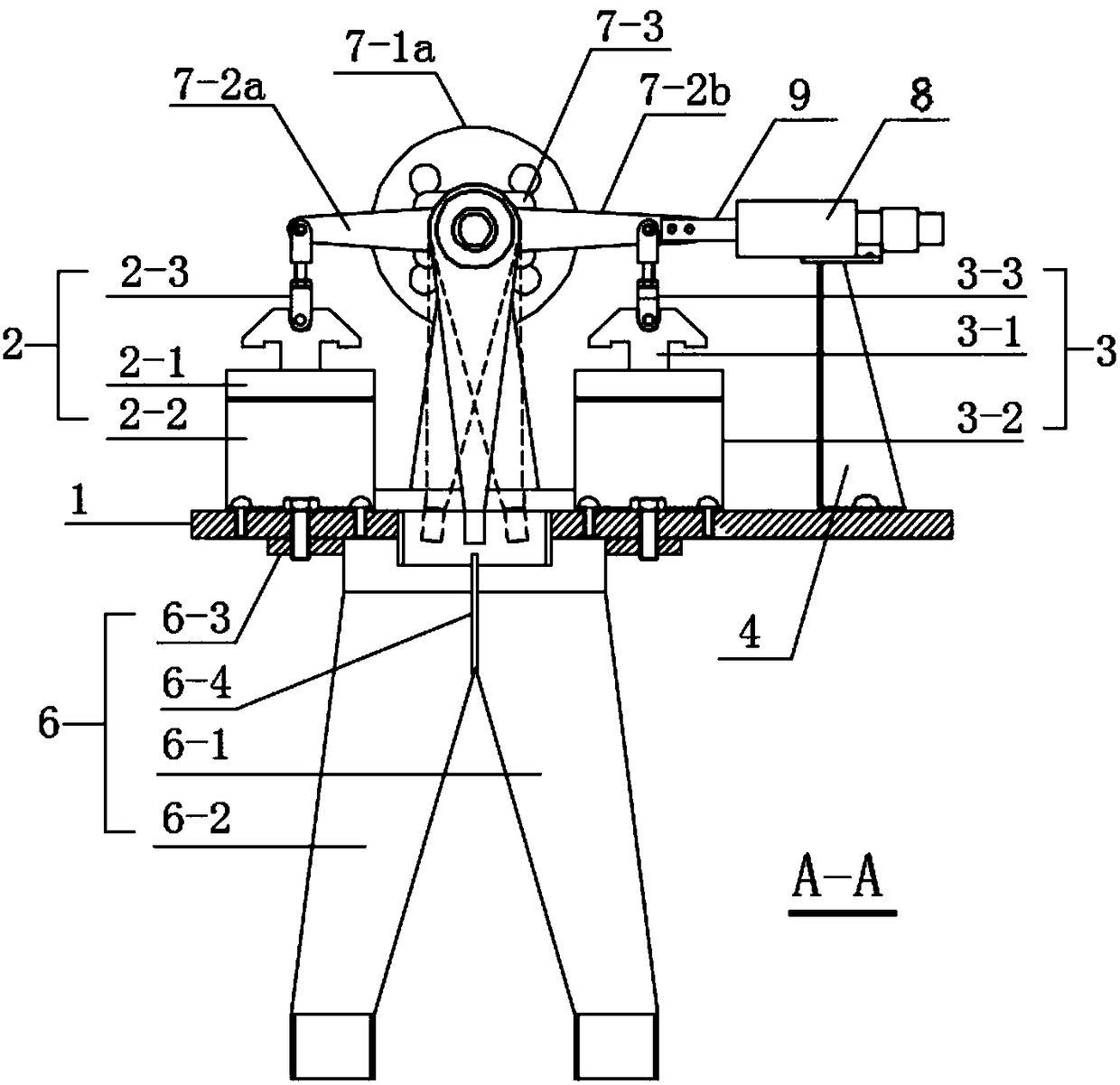 Micro-liquid-flow electromagnetic commutator