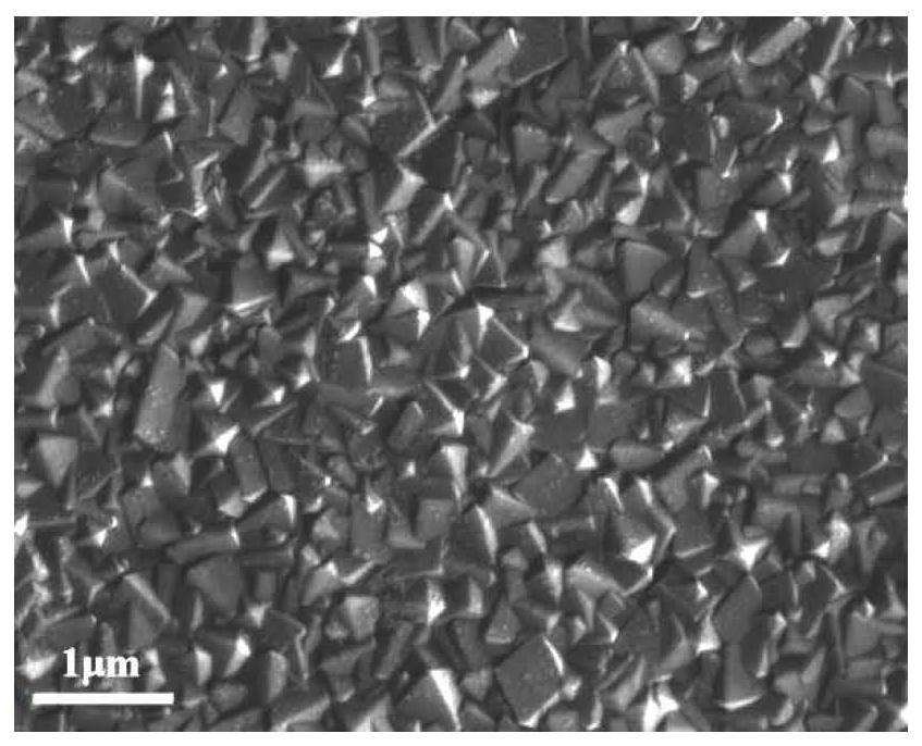 Method for preparing ZIF-8 composite film through electro-deposition and application of ZIF-8 composite film