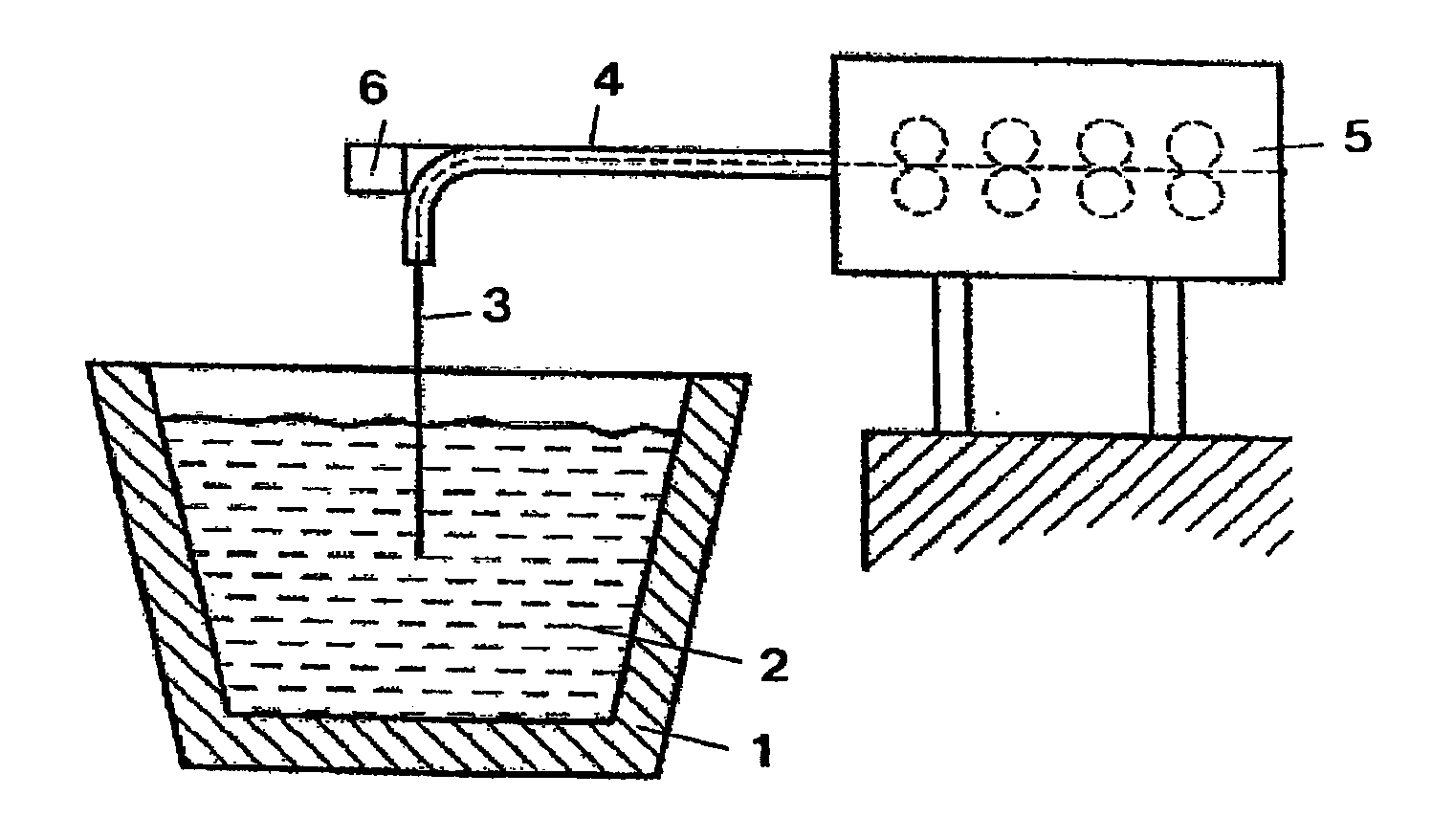 Temperature measuring method in molten metal bath
