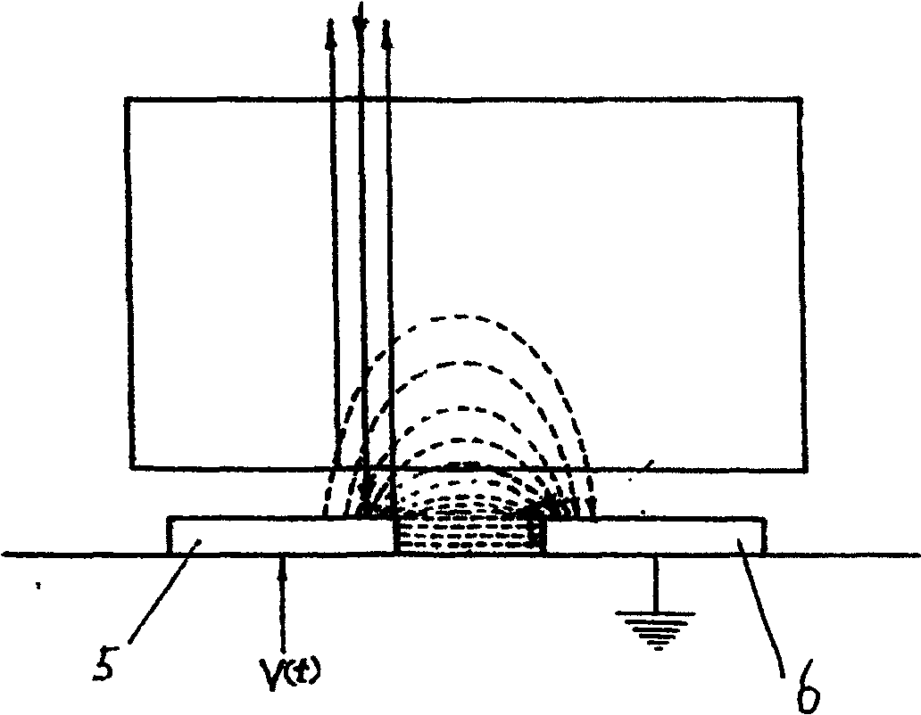 Electro-optical detector capable of calibrating voltage