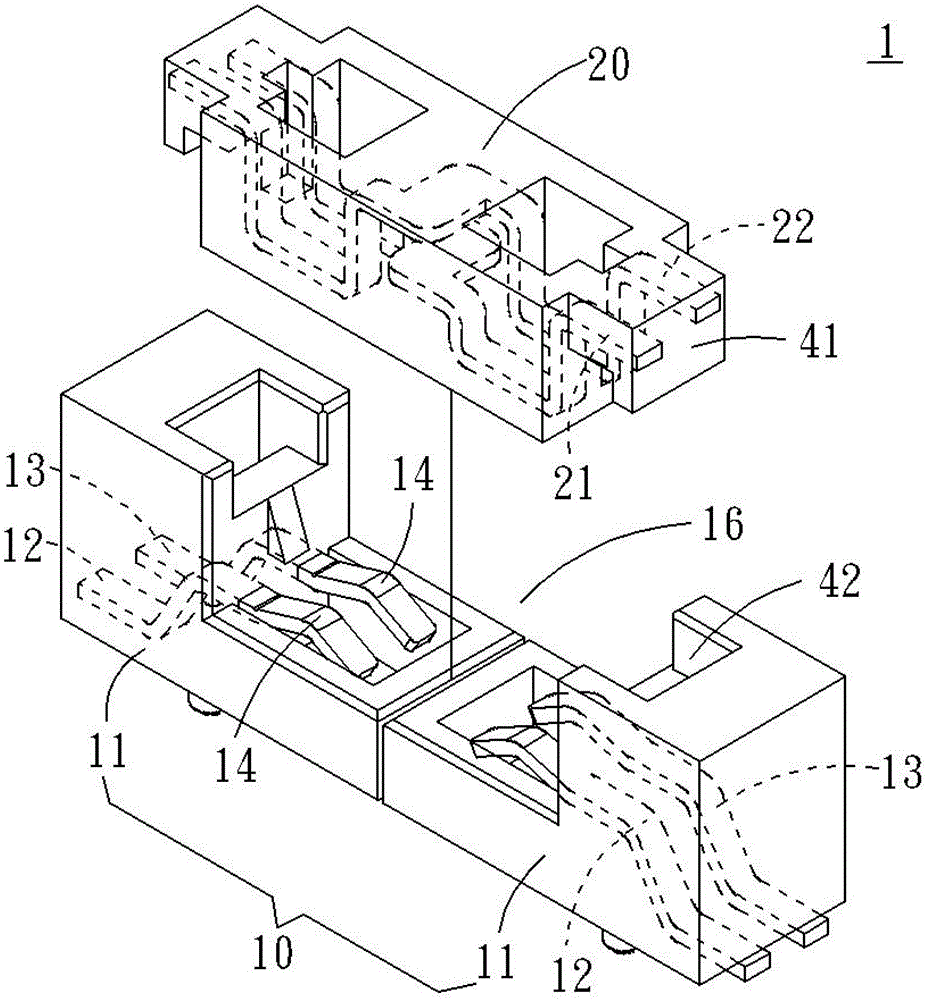 Board-to-board connector and lamp bar module