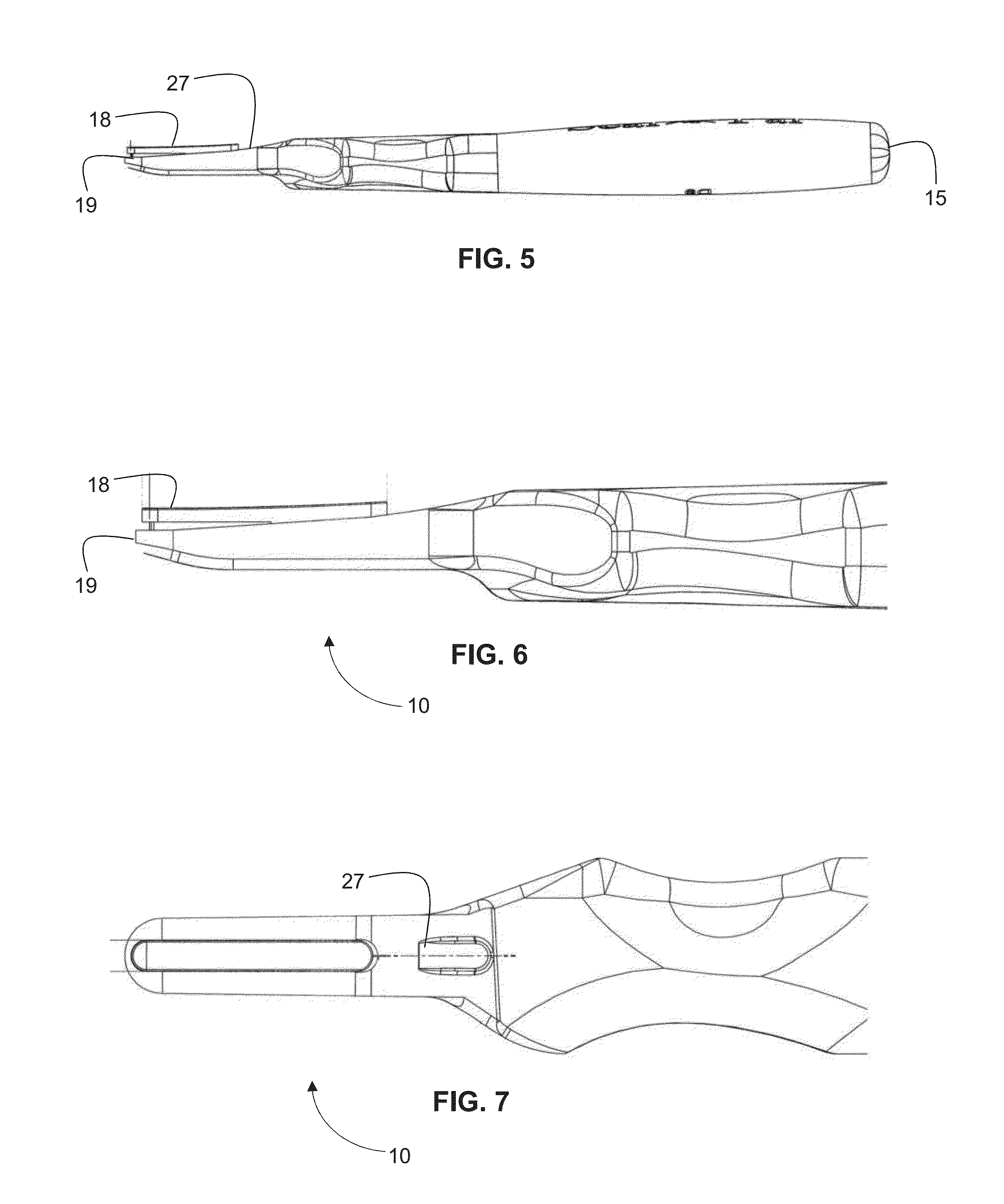 Surgical knife and tools adapted for simplified blade removal