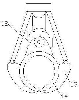 Injured and sick person handling device