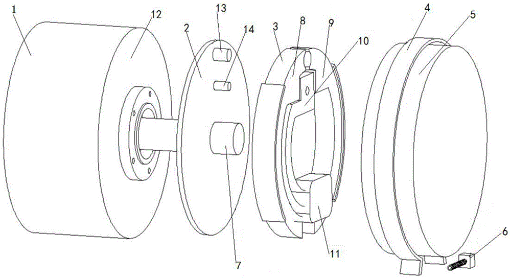 Composite anti-lock braking system and braking control method for electric vehicle