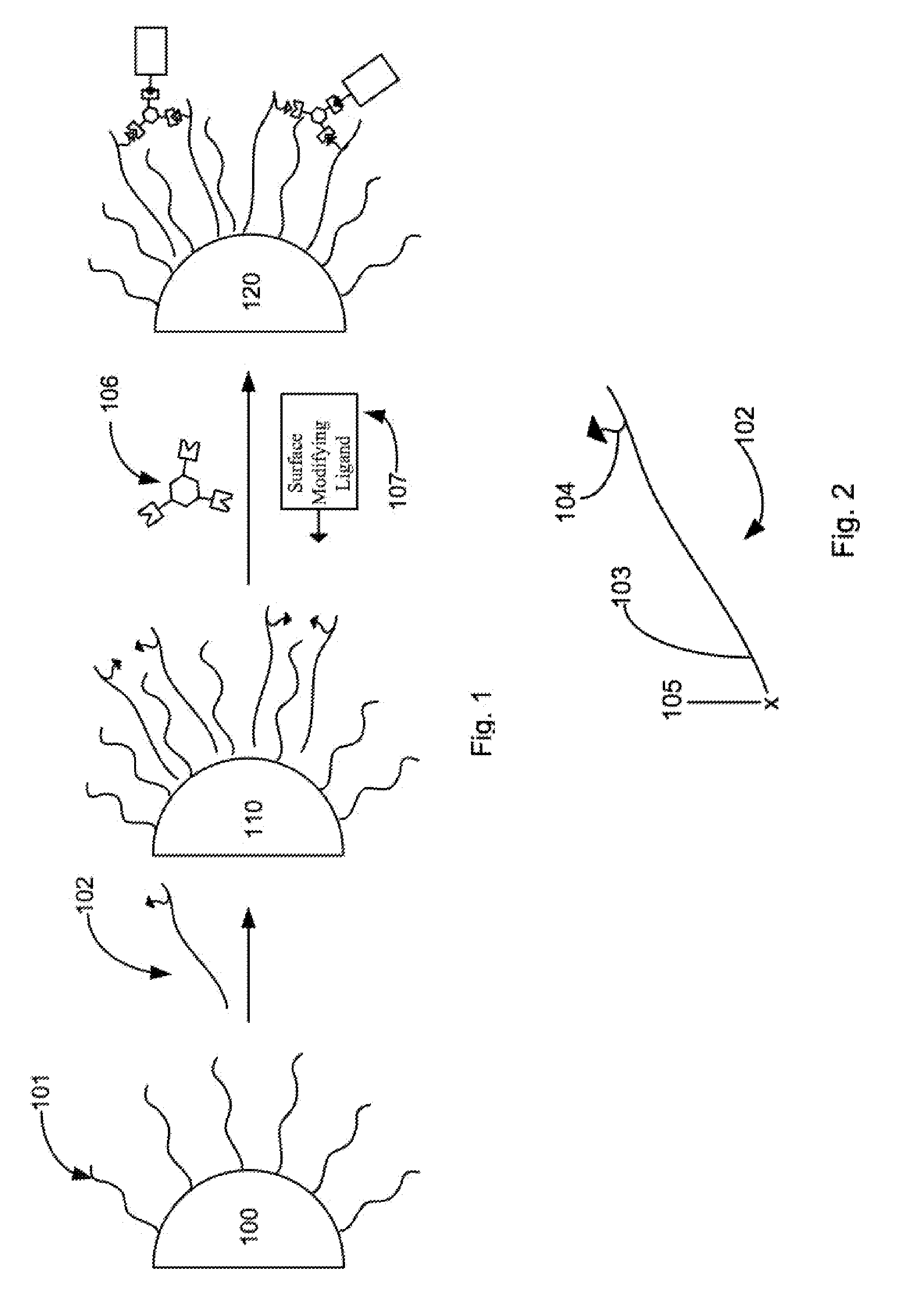 Surface Modified Nanoparticles