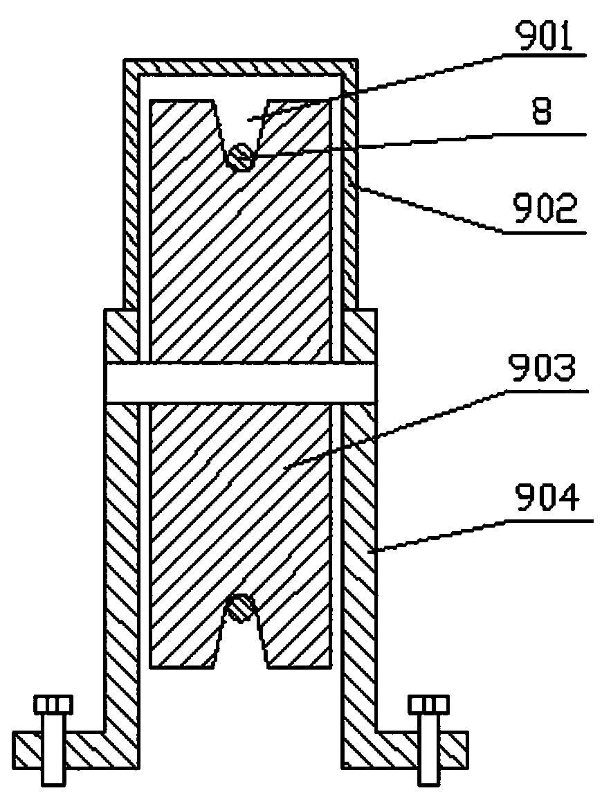 Synchronous retraction device for bilateral muscles of wound