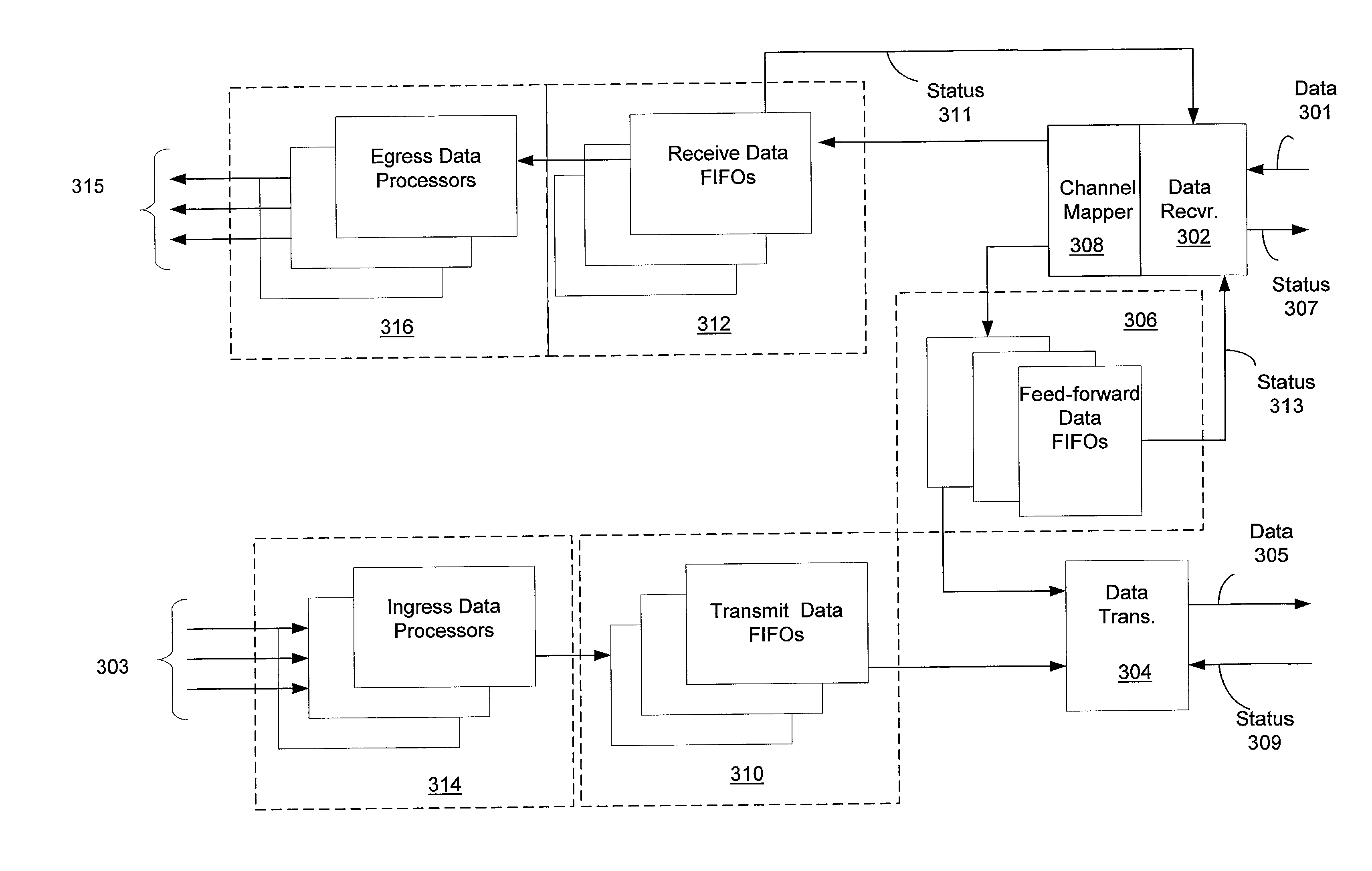 System to provide fractional bandwidth data communications services