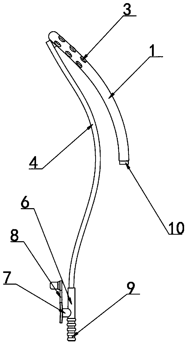 Novel tee duct for minimal invasive surgery for pancreatitis