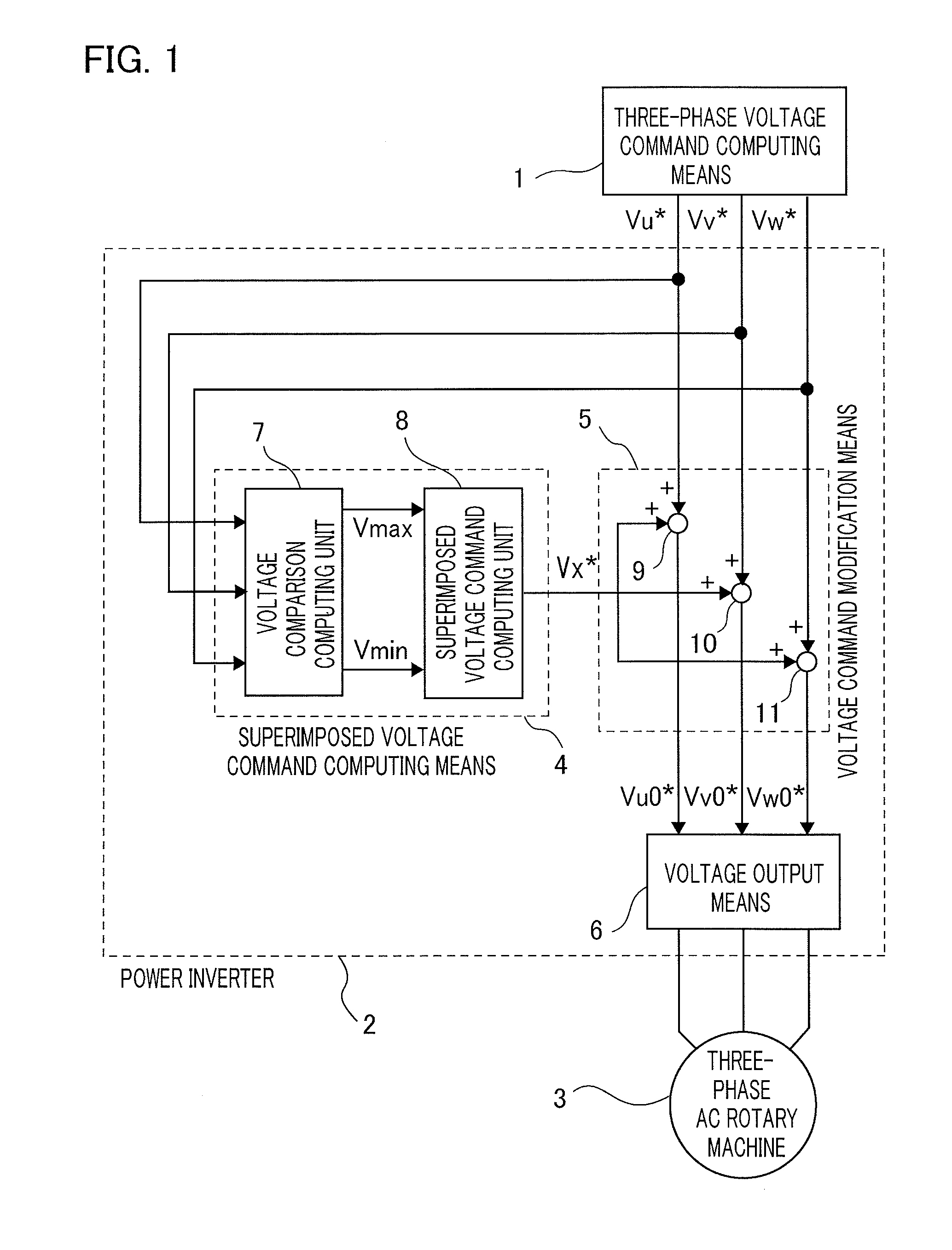 Power inverter and electric power steering controller