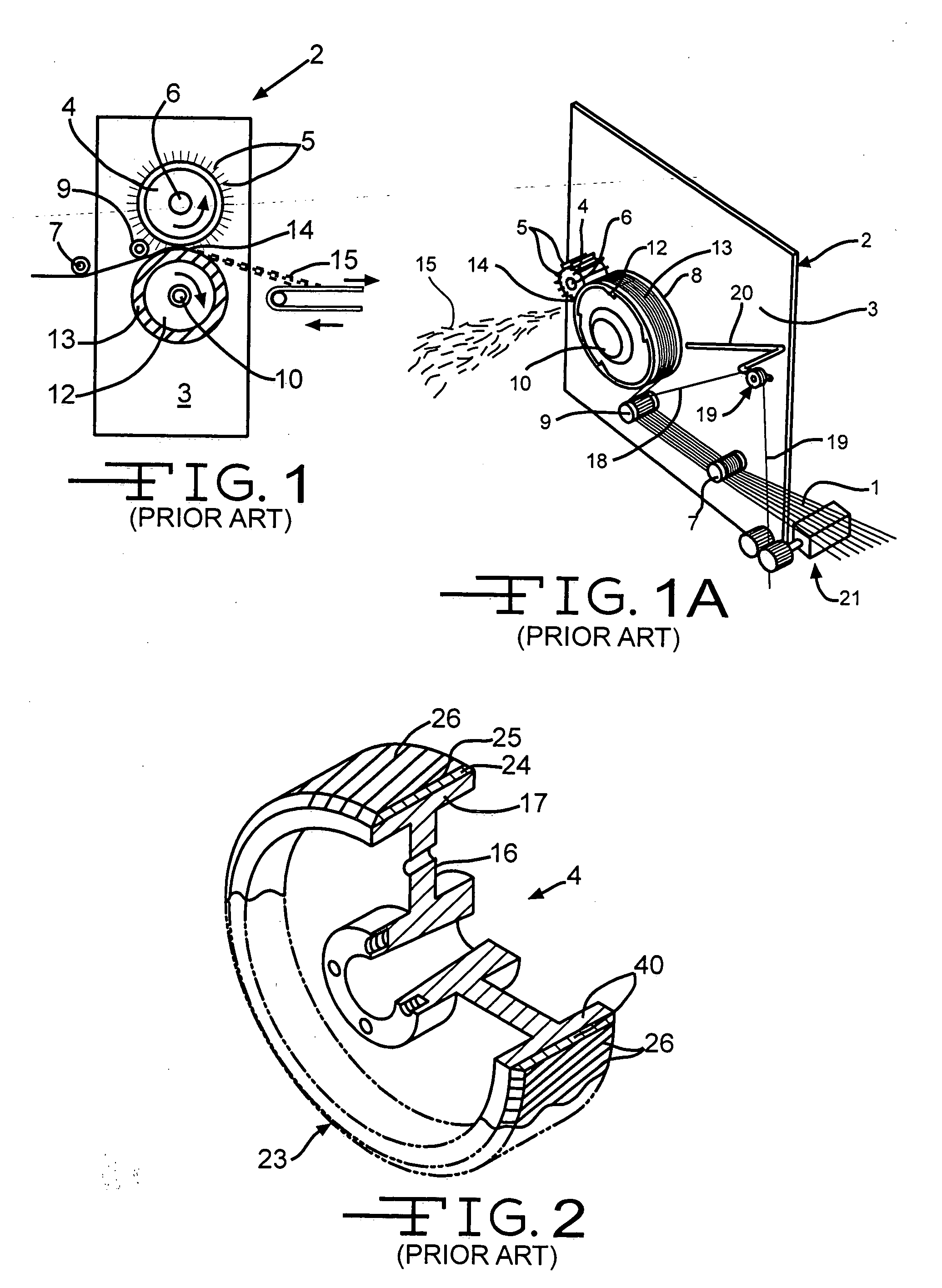 Chopper and method of chopping unwound items