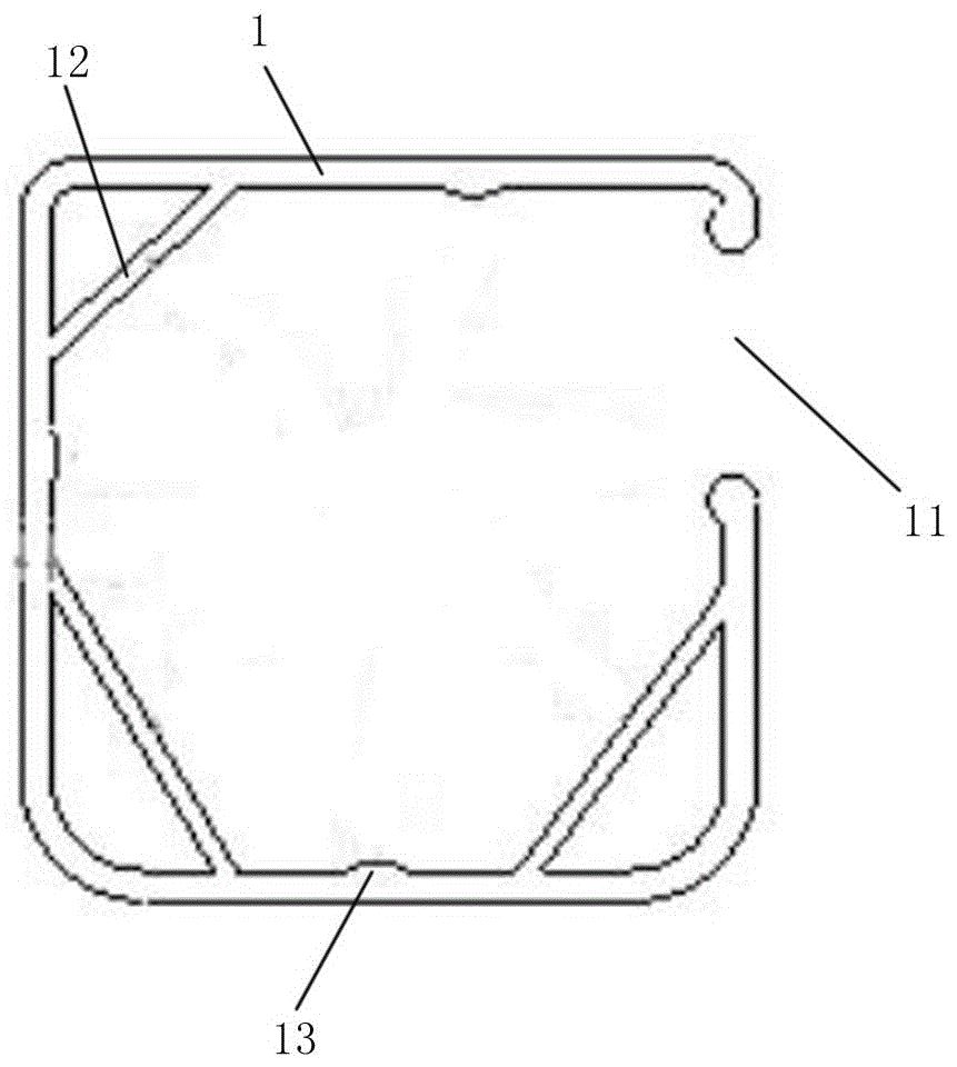 Covering curtain with plastic steel outer tube