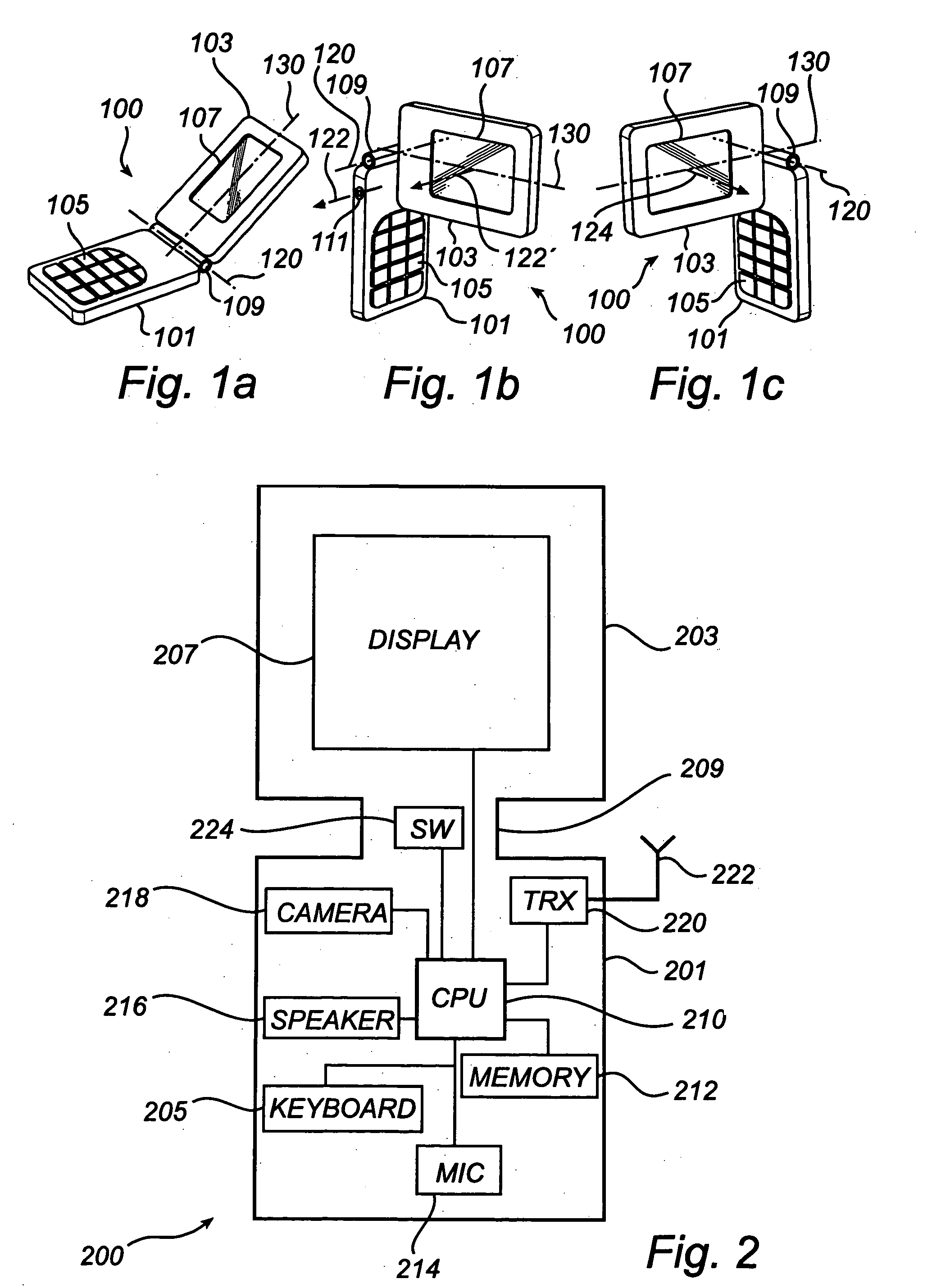 Camera telephone device