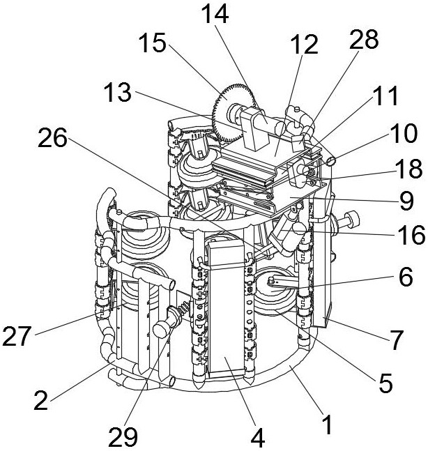 A kind of high-altitude intelligent pruning device for forest trees and using method thereof